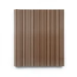 Striped Wall Decoration Vinyl Sheath 15.6m x 100cm Brown