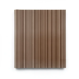 ورق جدران مقلم غلاف فينيل 15.6م × 100 سم بني
