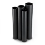 أنابيب HDPE PE 100 ضغط 10 بار قطر خارجي 630 مم سمك 57.3 مم لون أسود