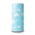 Wallpaper Classic Design 15.6m×106cm Cyan and White - Image 1