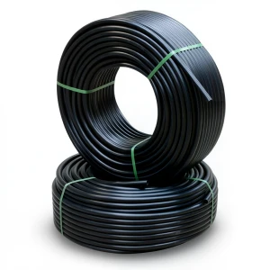 أنابيب HDPE PE 80 ضغط 8 بار قطر خارجي 90 مم سمك 8.2 مم لون أسود