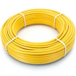 HDPE Pipes PE 80 Pressure 8 Bar Outside Diameter 90 mm Thickness 8.2 mm Yellow