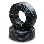 HDPE Pipes PE 80 Pressure 8 Bar Outside Diameter 125 mm Thickness 11.4 mm Black