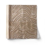 Classic Wall Covering Vinyl Sheath 15.6m x 106cm Brown on Light Gold