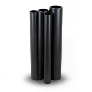 أنابيب HDPE الراجحي PE 80 ضغط 8 بار قطر خارجي 560 مم سمك 50.9 مم لون أسود