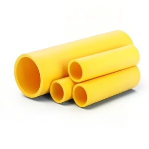 أنابيب HDPE الراجحي PE 80 ضغط 8 بار قطر 560 مم سمك 50.9 مم لون أصفر
