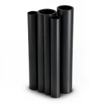 أنابيب HDPE PE 100 ضغط 10 بار قطر خارجي 630 مم سمك 57.3 مم لون أسود