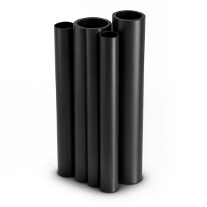 أنابيب HDPE PE 100 ضغط 10 بار قطر خارجي 630 مم سمك 57.3 مم لون أسود