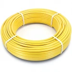 HDPE Pipes PE 80 Pressure 8 Bar Outside Diameter 75 mm Thickness 6.8 mm Yellow