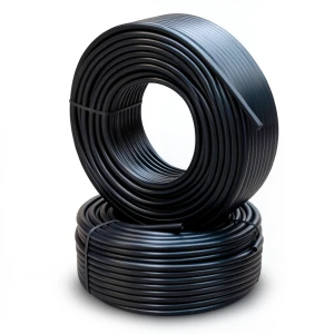 أنابيب HDPE الراجحي PE 80 ضغط 8 بار قطر خارجي 50 مم سمك 3 مم لون أسود