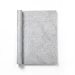 Wallpaper Classic Design 15.6m×106cm Light Gray with Brown