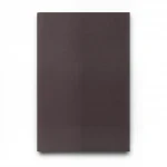 Plain wall paper, width 0.53 m, length 10 m, dark brown color, model 10393-21