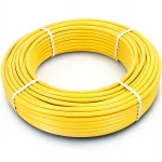 HDPE Pipes PE 80 Pressure 8 Bar Outside Diameter 90 mm Thickness 8.2 mm Yellow