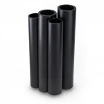 مواسير HDPE الراجحي PE 100 ضغط 20 بار قطر خارجي 180 مم سمك 20.1 مم لون اسود