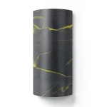 Wallpaper Classic Design 15.6m×106cm Dark Gray with Yellow