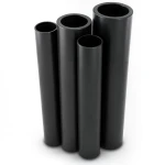 مواسير HDPE الراجحي PE 80 ضغط 8 بار قطر خارجي 200 مم سمك 11.9 مم لون أسود
