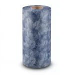 Classic Wall Covering Vinyl Sheath 15.6m x 106cm Gray Navy Blue