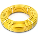 أنابيب HDPE الراجحي PE 100 ضغط 10 بار قطر خارجي 125 مم سمك 11.4 مم لون أصفر