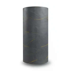 Wallpaper Classic Design 15.6m×106cm Dark Gray with Yellow