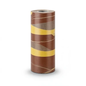 Classic Wall Covering Vinyl Sheath 15.6m x 106cm Brown Yellow
