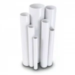 UPVC Pipes Modern Technology Nominal Pressure 16 Bar Outside Diameter 40 mm Thickness 3 mm White Colour
