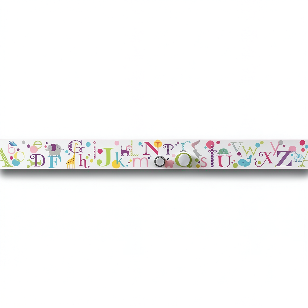 Youth and Children Wall Decoration 10m x 0.53m Multicolor