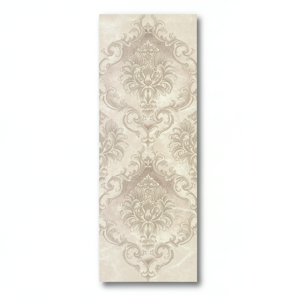 Italian Wall Decoration 10m x 0.73m Beige Color, Model 25209