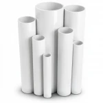 UPVC Pipes Modern Technology Nominal Pressure 6 Bar Outside Diameter 50 mm Thickness 1.8 mm White Colour