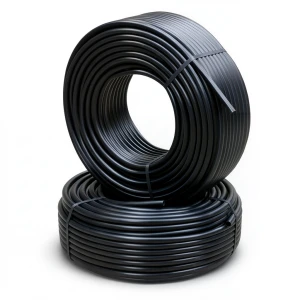 أنابيب HDPE PE 80 ضغط 8 بار قطر خارجي 125 مم سمك 11.4 مم لون اسود