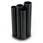مواسير HDPE PE 100 ضغط 10 بار قطر 450 مم سمك 26.7 مم لون أسود