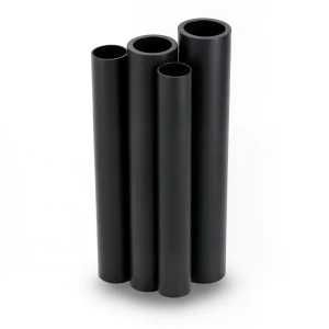 مواسير HDPE PE 100 ضغط 10 بار قطر خارجي 560 مم سمك 33.2 مم لون أسود