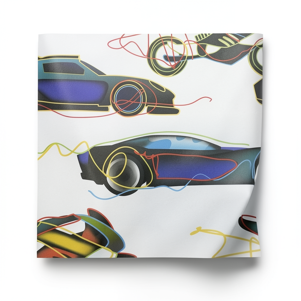 Youth and Children Wallpaper 10m x 0.53m Multicolor, Model 231502