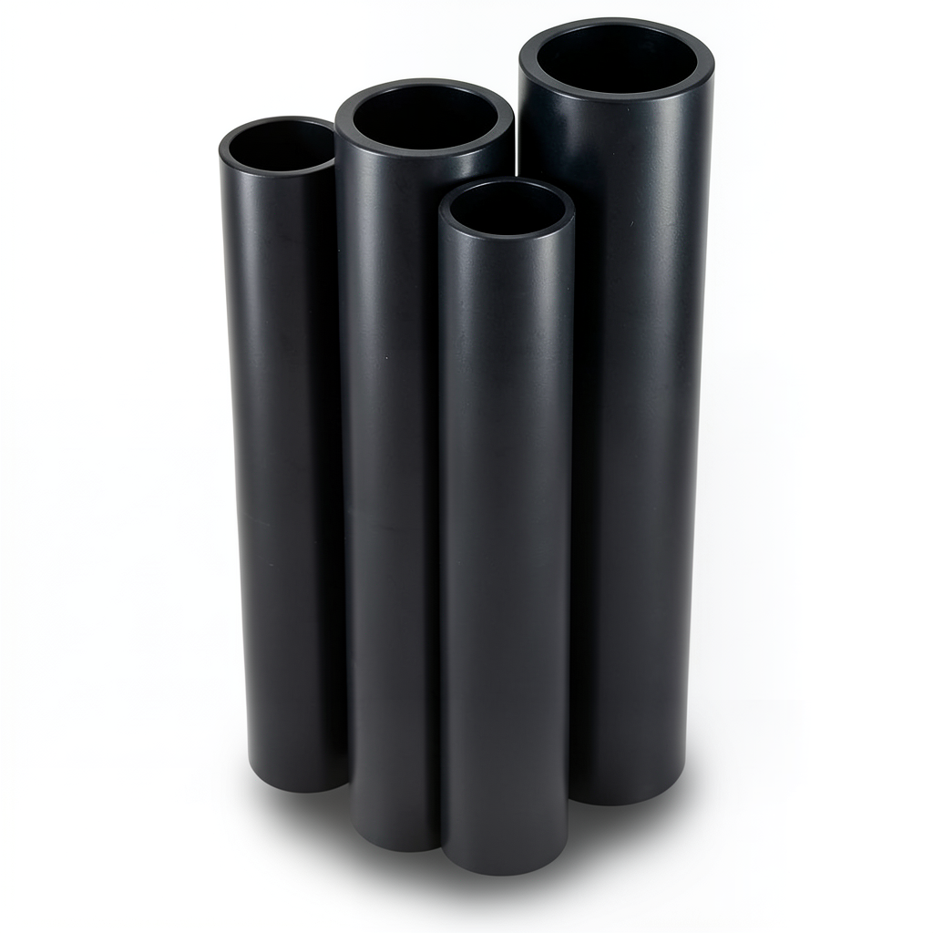 Al-Rajhi HDPE Pipes PE 80 8 Bar Pressure 225 mm OD 13.4 mm Thickness Black