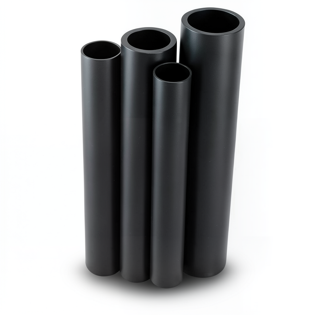 مواسير HDPE الراجحي PE 80 ضغط 8 بار قطر خارجي 315 مم سمك 18.7 مم لون اسود