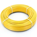 HDPE Pipes PE 80 Pressure 8 Bar Outside Diameter 125 mm Thickness 11.4 mm Yellow