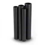 مواسير HDPE PE 100 ضغط 10 بار قطر 450 مم سمك 26.7 مم لون أسود