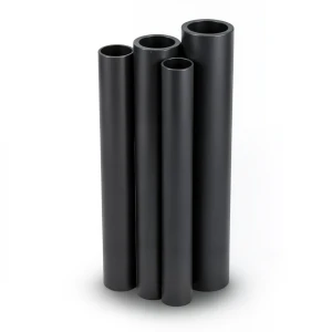 مواسير HDPE PE 100 ضغط 10 بار قطر 450 مم سمك 26.7 مم لون أسود