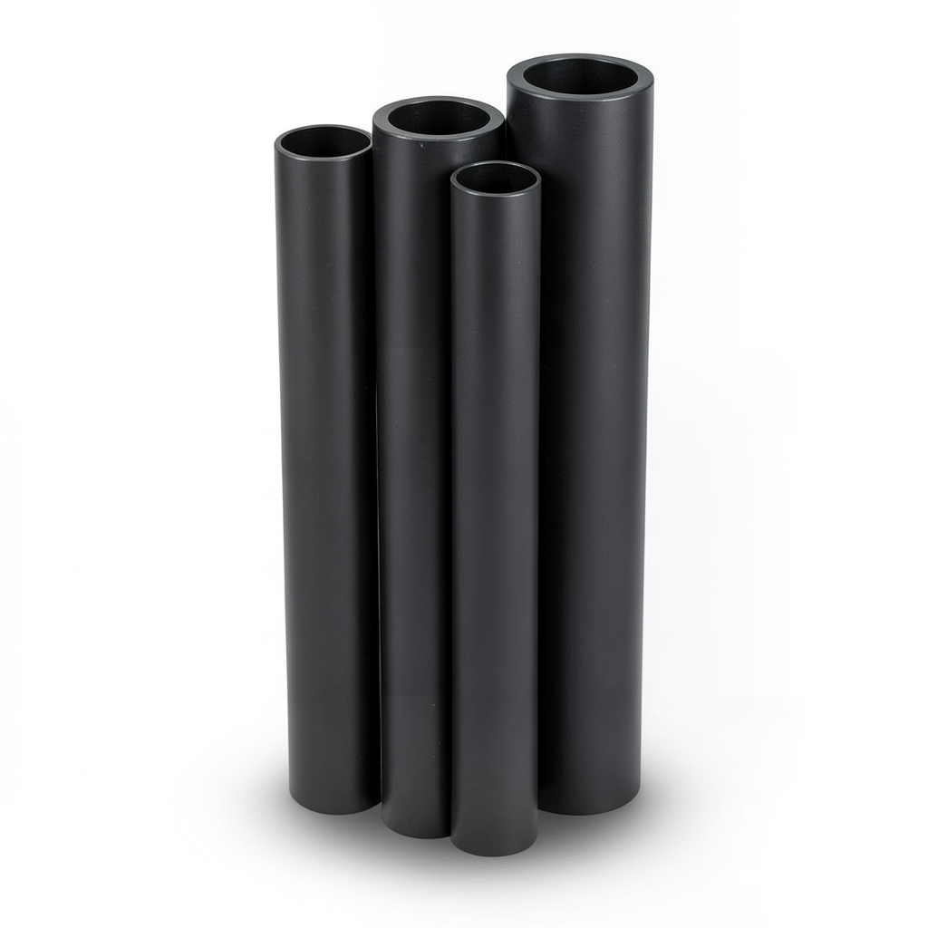 HDPE Pipes PE 100 Pressure 10 Bar 450 mm Diameter 26.7 mm Thickness Black