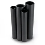 HDPE Pipes PE 80 Pressure 8 Bar Outside Diameter 500 mm Thickness 29.7 mm Black