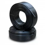 أنابيب HDPE الراجحي  ضغط 6.1 كجم قوة / سم²  مقاس 4 إنش سمك 10 مم لون اسود