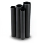HDPE Pipes PE 80 Pressure 8 Bar 560 mm Diameter 33.2 mm Thickness Black