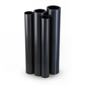 HDPE Pipes PE 80 Pressure 8 Bar Outside Diameter 630 mm Thickness 37.4 mm Black