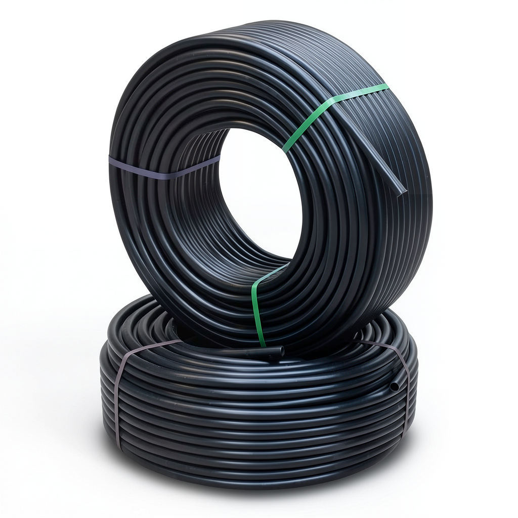 HDPE Pipes PE 100 Pressure 10 Bar Outer Diameter 110 mm Thickness 6.6 mm Black