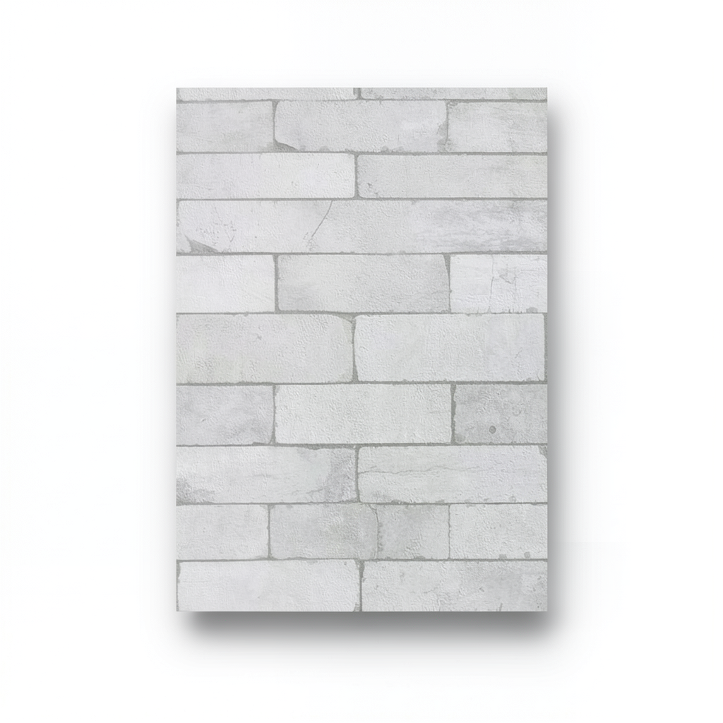 German Wall Covering Youth and Children 10m x 0.53m Light Gray