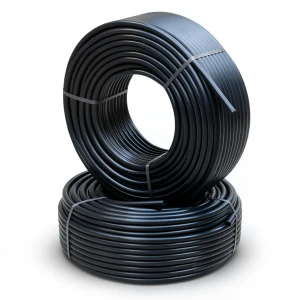 أنابيب HDPE الراجحي PE 80 ضغط 8 بار قطر خارجي 110 مم سمك 6.6 مم لون أسود