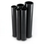 Al-Rajhi HDPE Pipes PE 100 Pressure 10 Bar Outer Diameter 250 mm Thickness 14.8 mm Black
