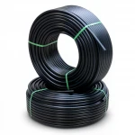 Al-Rajhi HDPE Pipes  Pressure 6.1 kgf/cm²  Size 4 inch Thickness 10 mm Color Black