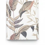 German Wall Covering Leaf-Patterned Design Beige Color, Size 10×0.53 m, Model 10332-02