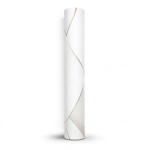 Wall Covering Classic Design 10m×53cm Bright White with Faint Brown
