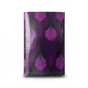 Classic Wallpaper Vinyl Sheath 10m x 53cm Purple with Black